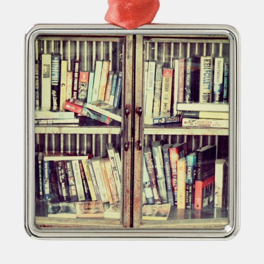 boekenplank metalen ornament (Voorkant)