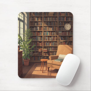 Boekenplank Muismat
