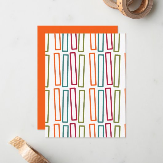 boekenplank notitiekaartje (Voorkant / Achterkant in situ)