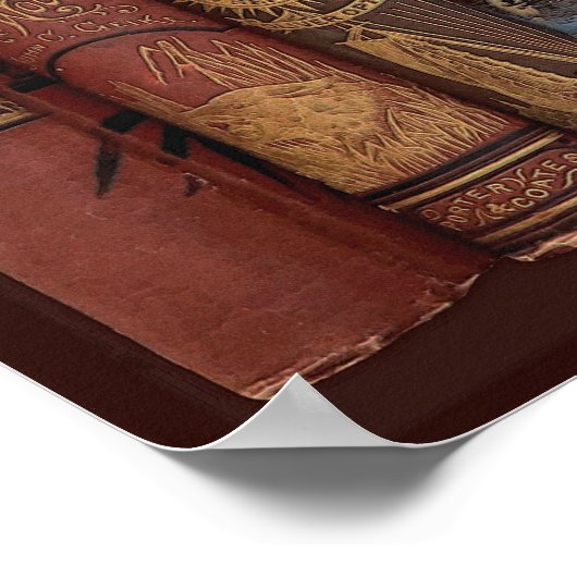 BOEKENPLANK POSTER (Hoek)