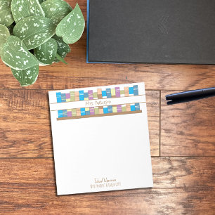 Boekenplank School Bibliothecaris Gepersonaliseerd Notitieblok