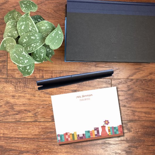 Boekenplank Schoolbibliothecaris Kleine Notities Post-it® Notes