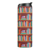 boekenplank-waterfles thermosbeker (Gedraaid links)