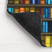 Boekenplanken 1 Mousepad Muismat (Hoek)