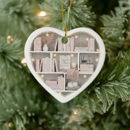 Boekenplanken Roze Boekenrek 2Dprint Boeken Keramisch Ornament