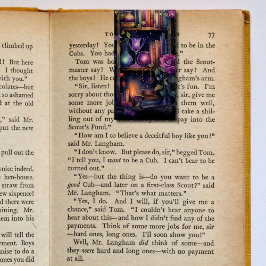 Boekenplanken Vouwen Bladwijzer Bookmarkers Visitekaartje