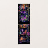 Boekenplanken Vouwen Bladwijzer Bookmarkers Visitekaartje (Buitenkant ongevouwen)