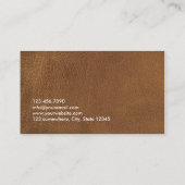 boekenplanken Writer Editor Visitekaartje (Achterkant)