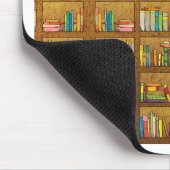 boekenplankenpatroon muismat (Hoek)