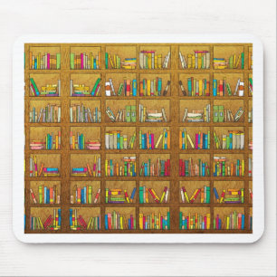 boekenplankenpatroon muismat