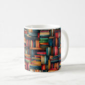 Boekenrek Boeken Koffiemok (Voorkant rechts)