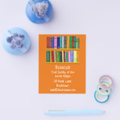 Boekensessie in de boekengroep flyer (Enkel)