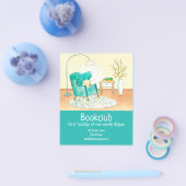 Boekensessie in de boekengroep flyer (Enkel)