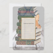  boekenstapel Gedekte Weddenschappen Uitnodigingen (Achterkant)