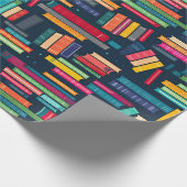 Boekenstapels Verpakkingspapier Cadeaupapier (Hoek)