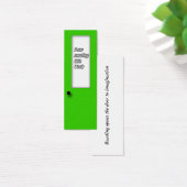 Boekentip: ik ben dit boek aan het lezen mini visitekaartjes (Bureau)