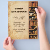 Boekenuitwisseling Flyer (Hand)