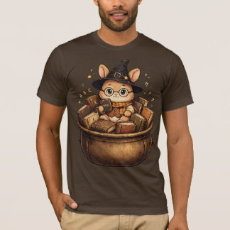 Boekenverslaafde Konijn Bibliothecaresse Heks T-shirt
