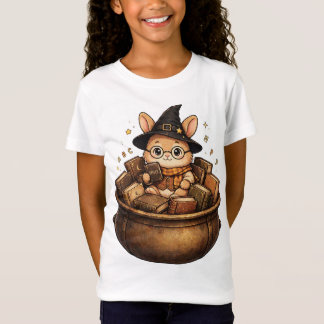 Boekenverslaafde Konijn Bibliothecaresse Heks T-shirt