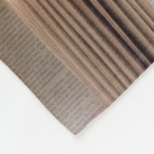 Boekenwandboeken wanddecoratie fleece deken (Hoek)