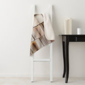 Boekenwandboeken wanddecoratie sherpa deken (In situ)