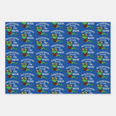 Boekenworm Humor Inpakpapier Vel (Voorkant 3)