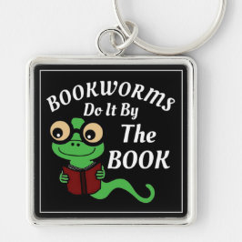 Boekenworm Humor Sleutelhanger