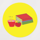 Boekenwormen Maken Goede Lezers Labels (Design 2)