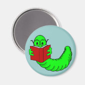 boekenwormmagneet magneet (Voorkant / Achterkant)