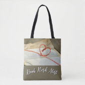 Boekenwurm Alarm Tote Bag (Voorkant)