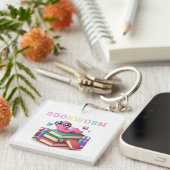 boekenwurm Bliss Sleutelhanger (Voorkant Rechts)