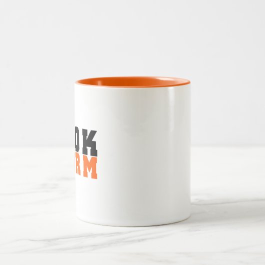 Boekenwurm, boekenliefhebber tweekleurige koffiemok (Center)