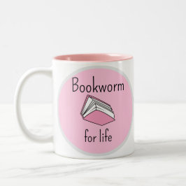 Boekenwurm Boekenliefhebbers Tweekleurige Koffiemok