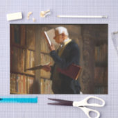 Boekenwurm Carl Spitzweg Art Tissuepapier (Craft)