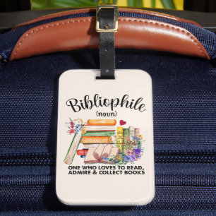 Boekenwurm Definitie Bagagelabel