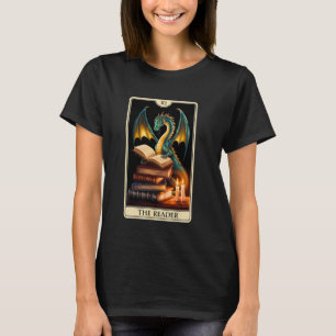 Boekenwurm Draken Lezen Boekenliefhebber De Lezer T-shirt