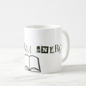 Boekenwurm Energiemok Koffiemok (Voorkant rechts)