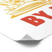 Boekenwurm Grappig gemakkelijk afgeleid door boeke Poster (Hoek)