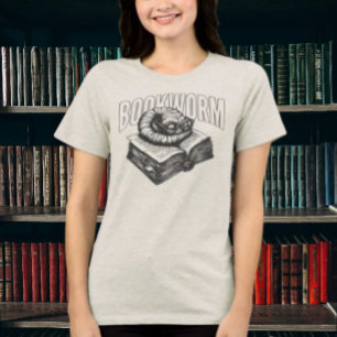 Boekenwurm Grappig Lezen T-Shirt
