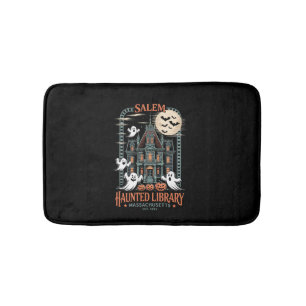 Boekenwurm Halloween T-shirt Heuse Bibliotheek Badmat