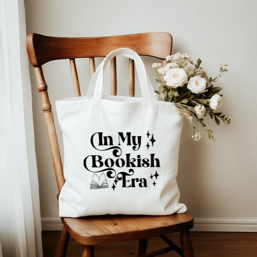 Boekenwurm in mijn boekentijdperk tote bag