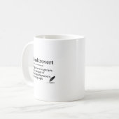 Boekenwurm koffiemok (Voorkant links)