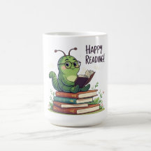 Boekenwurm leesontwerp