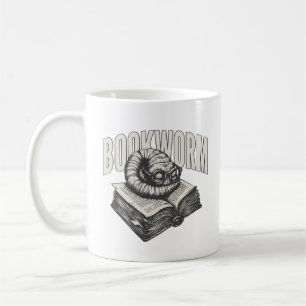 Boekenwurm Lezen Humor Klassieke Mok