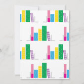 Boekenwurm Notitiekaart Notitiekaartje (Achterkant)