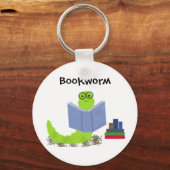 Boekenwurm Sleutelhanger (Voorkant)
