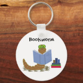 Boekenwurm Sleutelhanger (Voorkant)