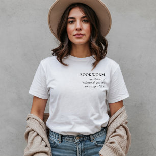 Boekenwurm T-shirt   Boekenliefhebber Grappige Cit