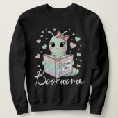 Boekenwurm trui (Design voorkant)