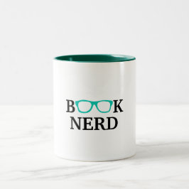 Boekenwurm Tweekleurige Koffiemok